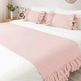 Ruffle Bed Runner - The Linen House