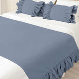 Ruffle Bed Runner - The Linen House