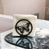 Buterfly Napkin Holder, Metal Kitchen Accessories, Dining Accessories, Metal Napkin Holder, Kitchen Decor, Kitchen Storage - The Linen House