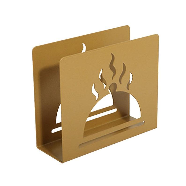 Metal Cook Napkin Holder, Dining Table Accessories, Kitchen Accessories, Cafe Napkin Holders - The Linen House