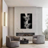 Abstract Butterfly Metal Wall Decor - The Linen House
