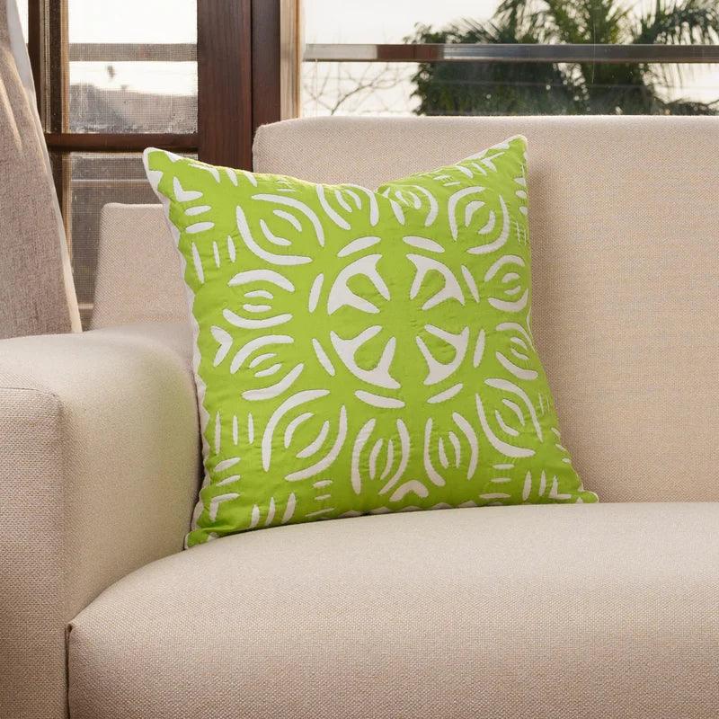 Aishani (Appliqué) - 1 PC Cushion Cover - The Linen House