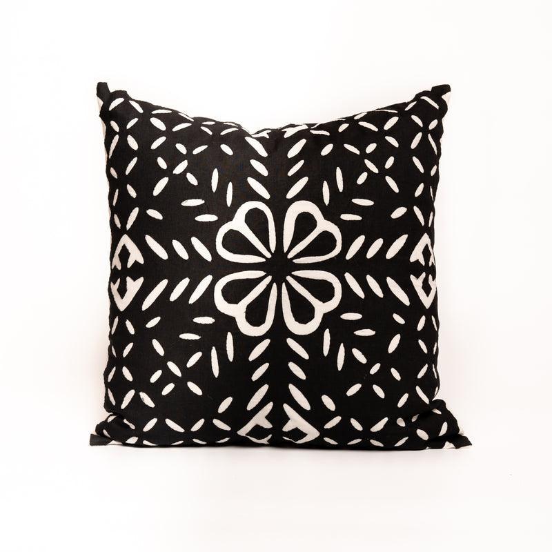 Dhiya (Appliqué) - 1 PC Cushion Cover - The Linen House
