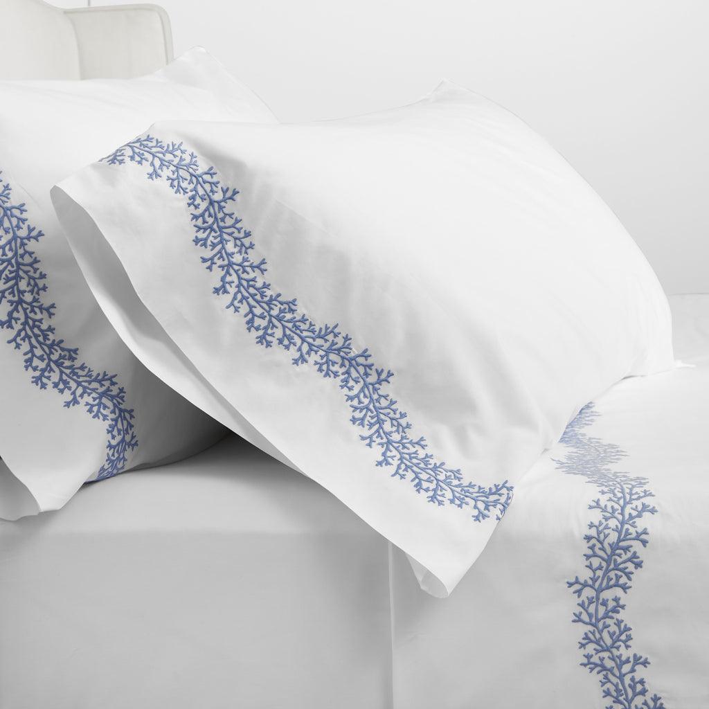 Marbella Embroidery Duvet Set - The Linen House