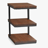 Allen Rectangular Tiered End Table - The Linen House