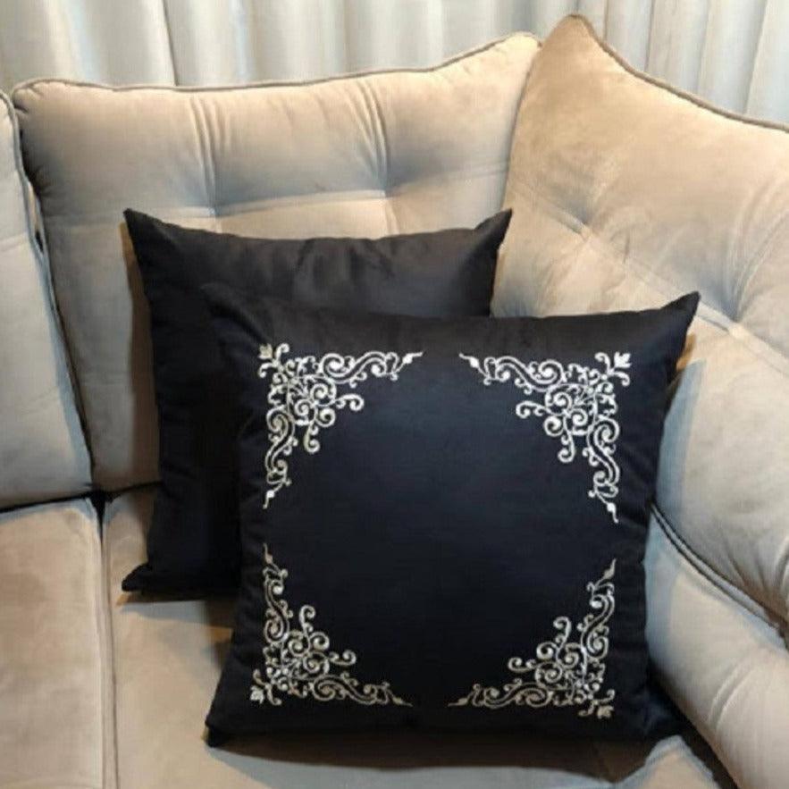 Embroidered Cushion Cover (pack of 5) - The Linen House