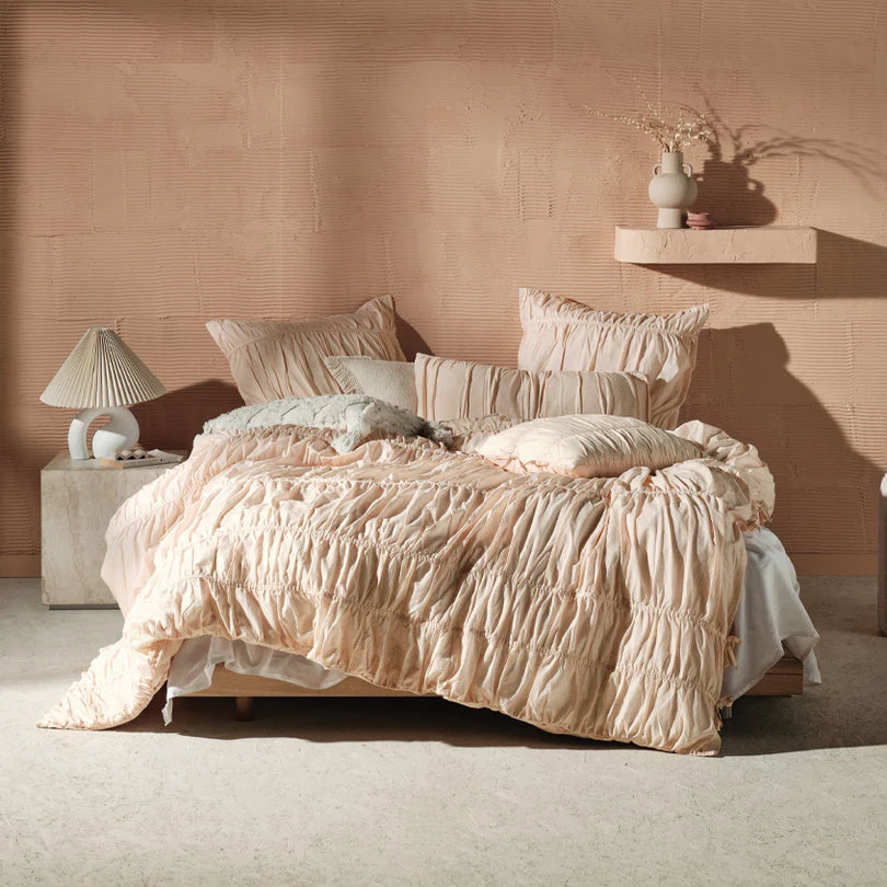 Layla Ruffle Quilt Cover Set