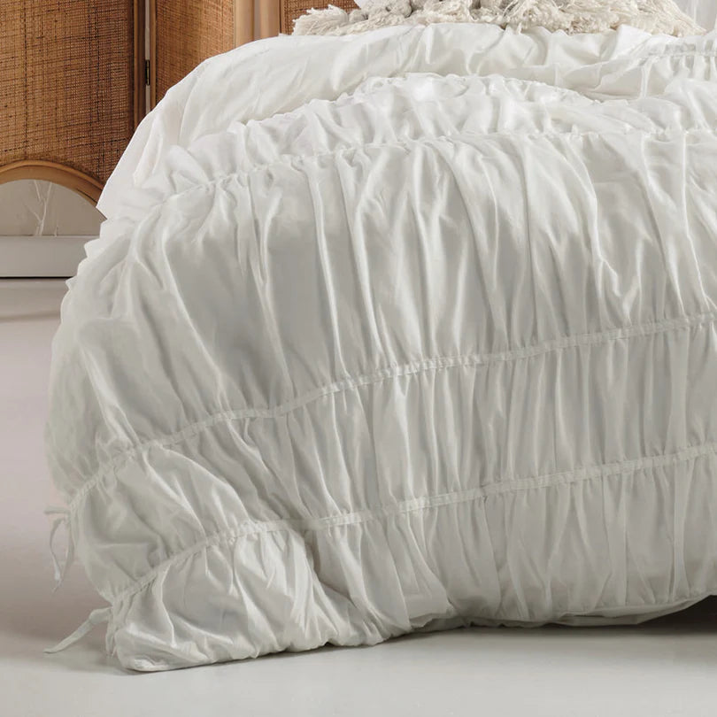 Layla Ruffle Quilt Cover Set