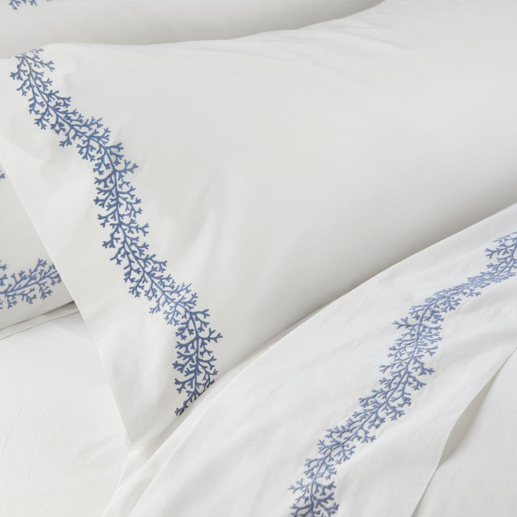 Marbella Embroidery Duvet Set - The Linen House