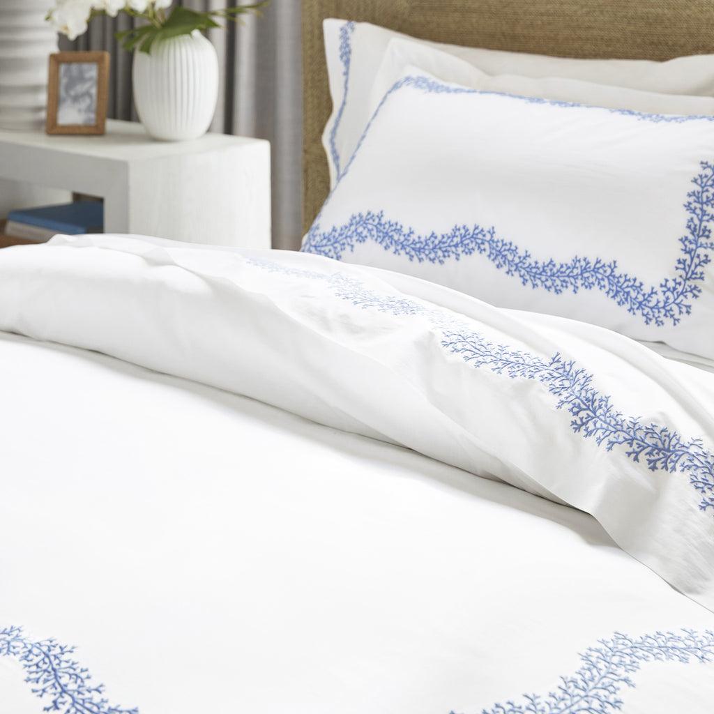 Marbella Embroidery Duvet Set - The Linen House