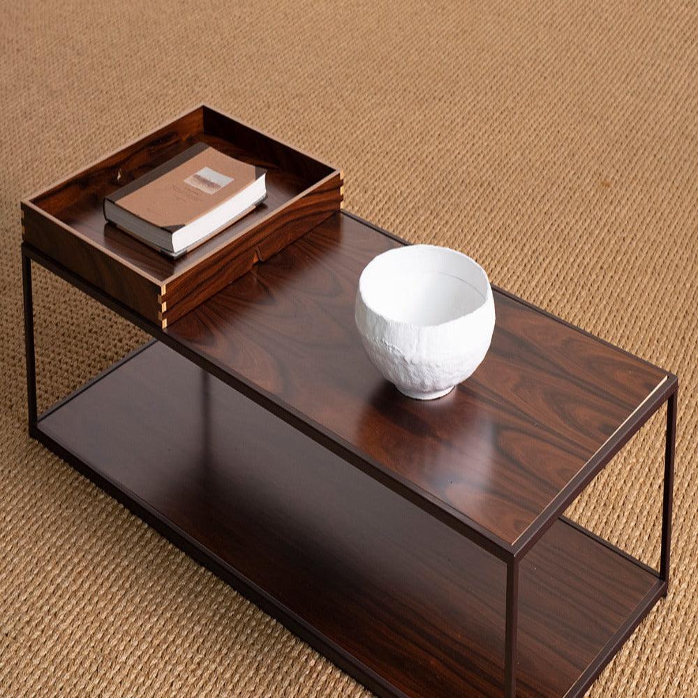 COFFEE TABLE WITH TRAY - The Linen House