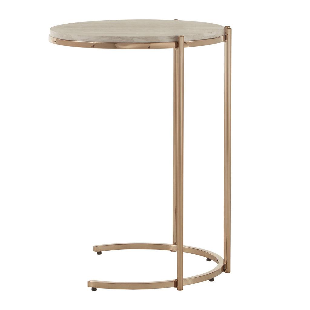 Gold Side Table - The Linen House