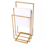 The Triple Towel Rack - The Linen House