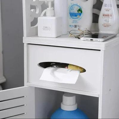 Glossy Pattern Bathroom Rack - The Linen House