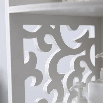 Glossy Pattern Bathroom Rack - The Linen House