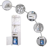 Glossy Pattern Bathroom Rack - The Linen House