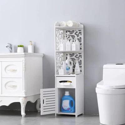 Glossy Pattern Bathroom Rack - The Linen House