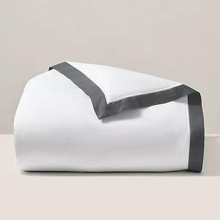 Elegant Cotton Border Duvet Cover