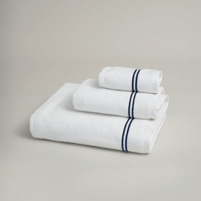 Baratta Line Bath Towel Set - The Linen House