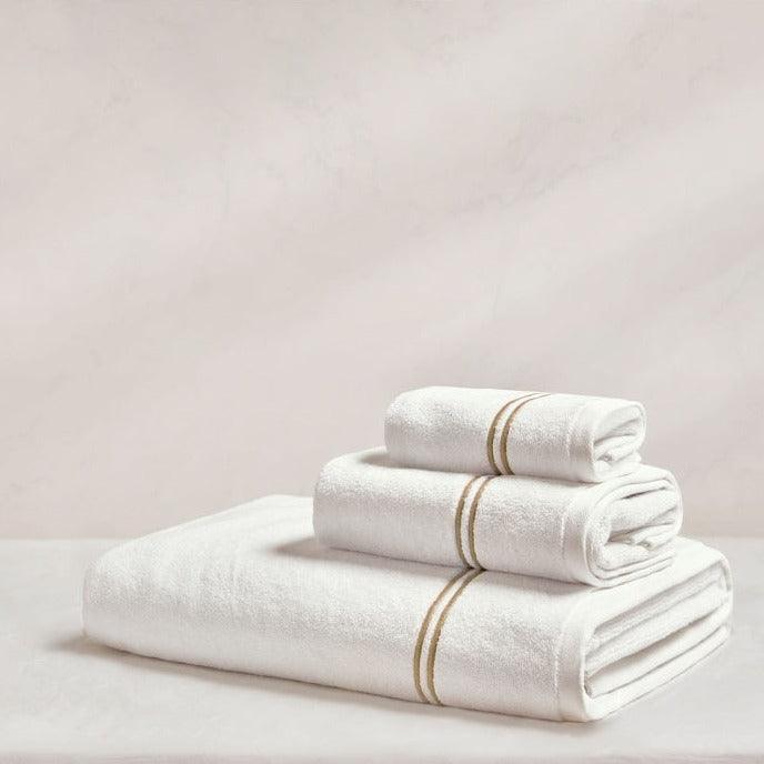 Baratta Line Bath Towel Set - The Linen House