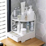 Makeup Floor Corner Organizer Rack - The Linen House