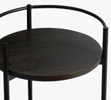 Round Bar Cart - The Linen House