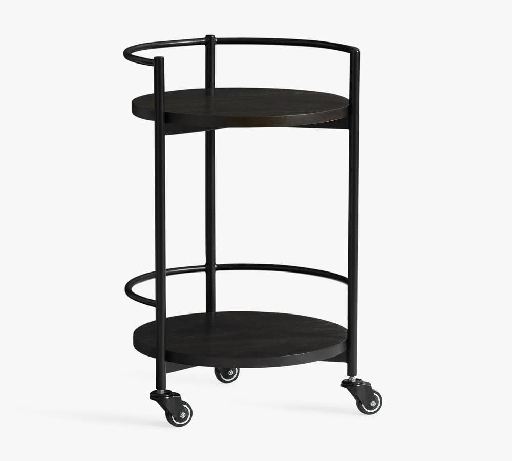 Round Bar Cart - The Linen House