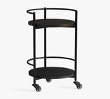 Round Bar Cart - The Linen House