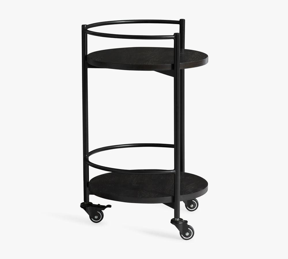 Round Bar Cart - The Linen House