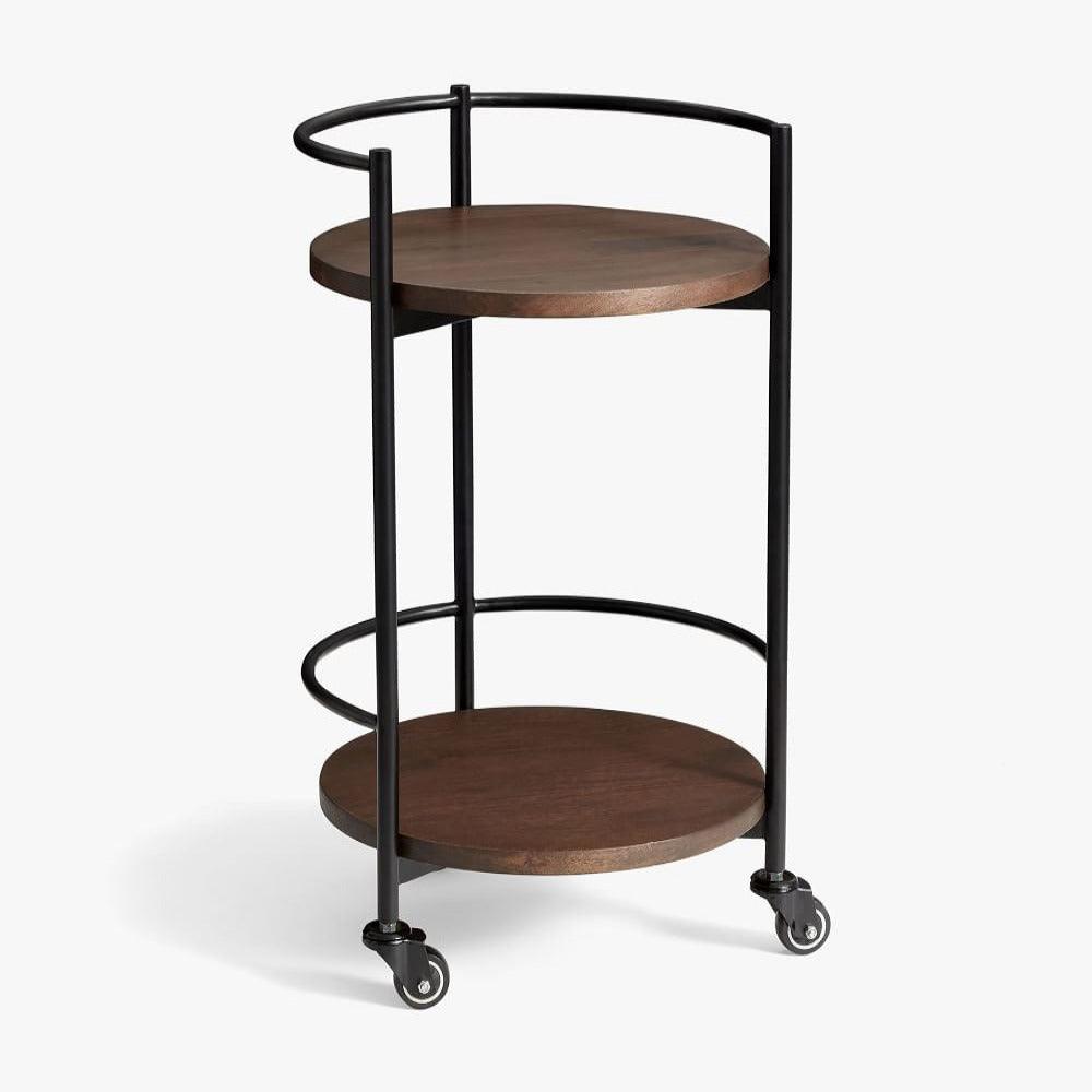 Round Bar Cart - The Linen House