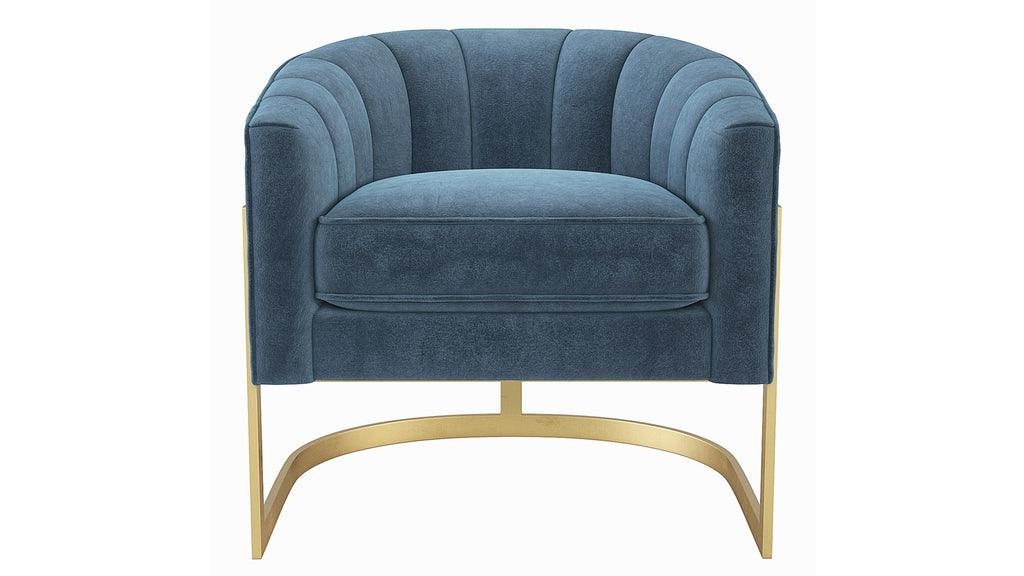Elegance Armchair with Metal Frame - The Linen House