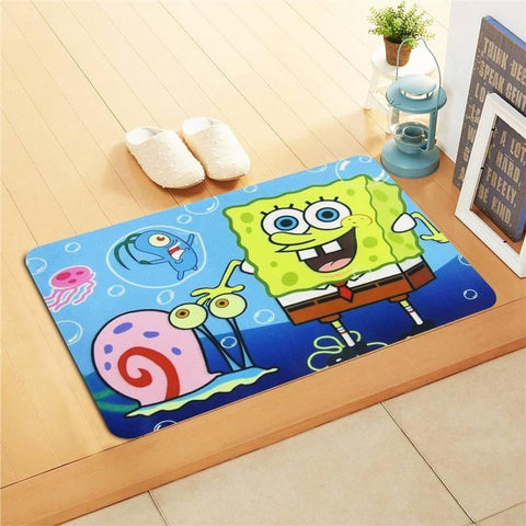 Cartoon Kids Printed Mat (Sponagebob) - The Linen House