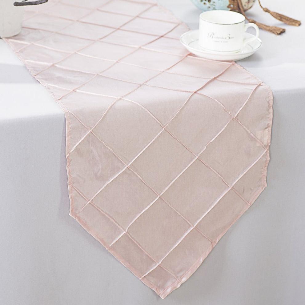 Table Runner (pinch pleate) - The Linen House