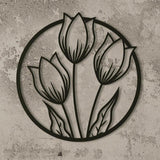 Tulip Metal Wall Decor - The Linen House