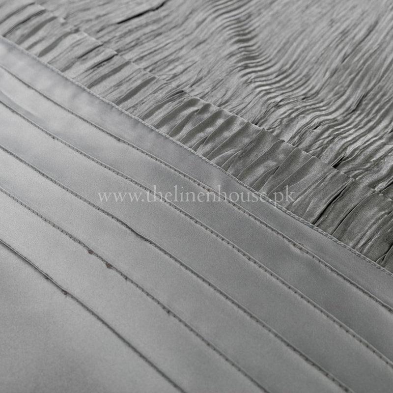 Grey Bridal Bedding Set with filling - The Linen House