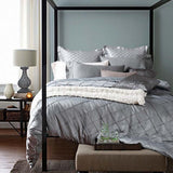 Grey Bridal betsheet Set with filling - The Linen House