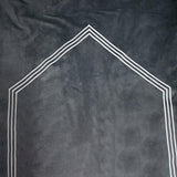 Velvet Prayer Mat Set with Leather Pouch - The Linen House