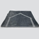 Velvet Prayer Mat Set with Leather Pouch - The Linen House