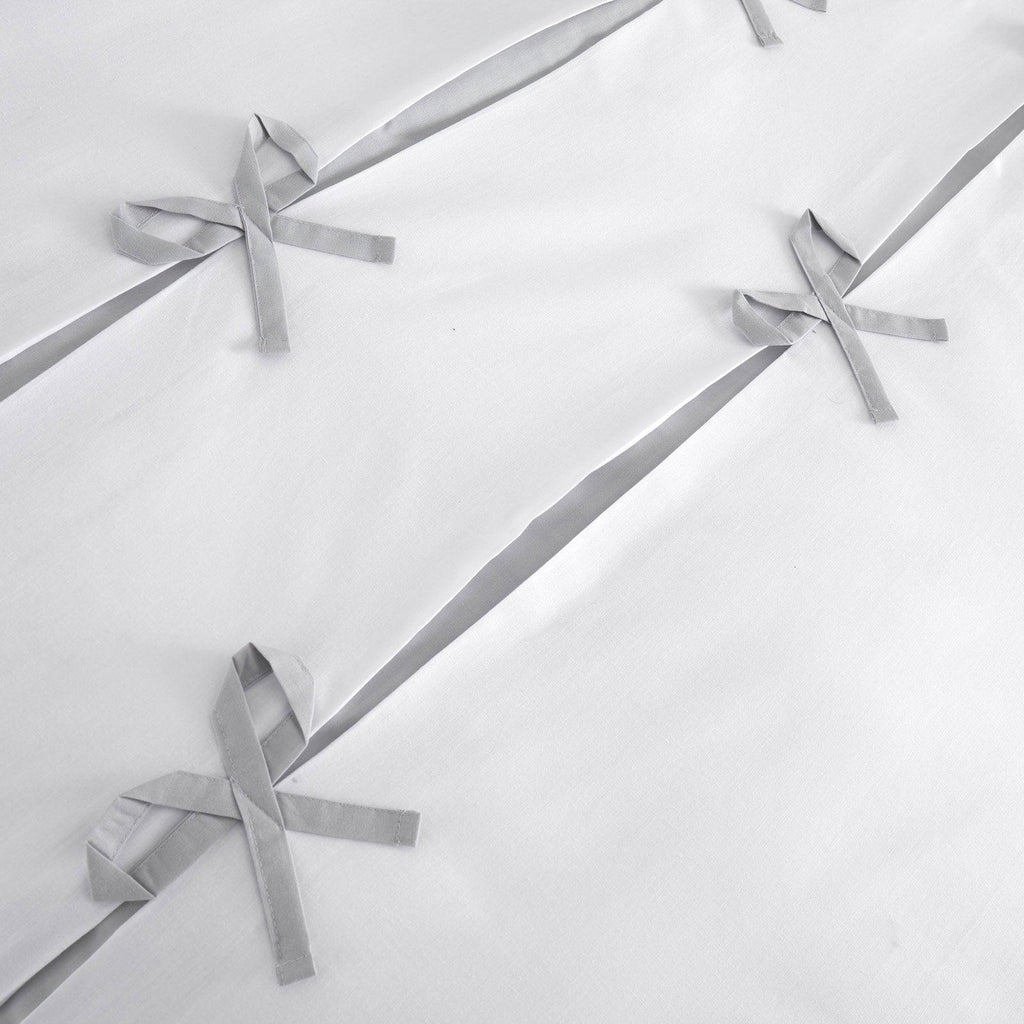 Milo Bow Duvet Set - The Linen House