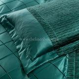 Green Bridal Duvet Set with filling - The Linen House