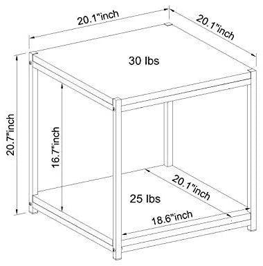 Office Table with Iron Frame - The Linen House