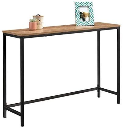 Narrow Metal Console Table - The Linen House