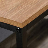 Narrow Metal Console Table - The Linen House