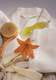 Waffle Weave Cotton Bath Robe - The Linen House