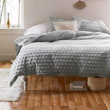 New Dotted Tufted Duvet Cover Set - The Linen House