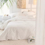 New Dotted Tufted Duvet Cover Set - The Linen House