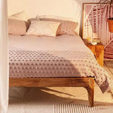 New Dotted Tufted Duvet Cover Set - The Linen House