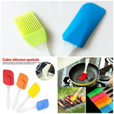 Spatula and Brush Set for Pastry, Cake Mixer, Decorating, Cooking - The Linen House
