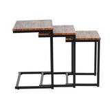 3 piece Stacking Nesting Coffee Table - The Linen House
