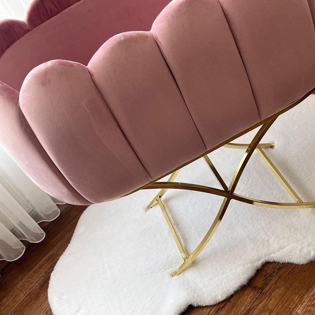 Velvet Tufted Bassinet - The Linen House